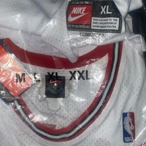 Extra large Nike authentic team jersey Bulls number 23